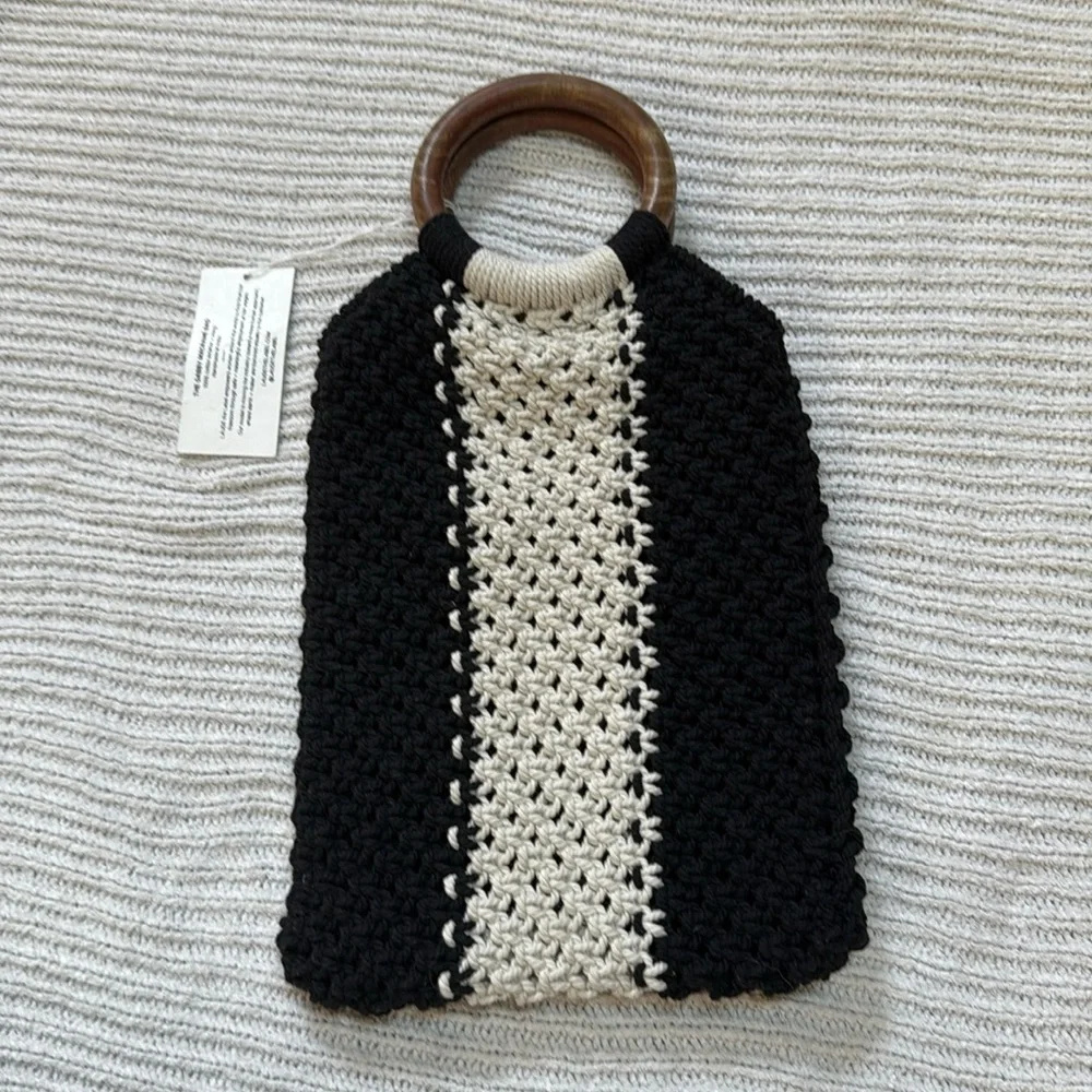Curateur x Laude The Label The Gabby Macrame Bag - Picture 5 of 9